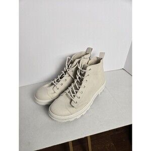 Womens Size 10 Skechers High Top Canvas Type Boot Sz155209  Off White Color